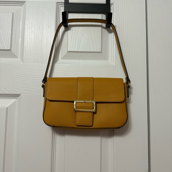 Nanette Lepore Handbags - Nanette Lepore Mustard Yellow Shoulder Bag